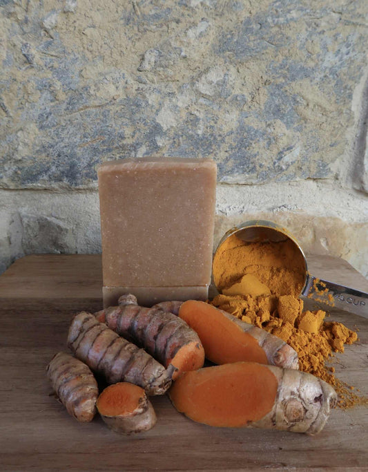 PURE MILKY TURMERIC SOAP(WITHOUT KOJIC ACID AND OATMEAL)